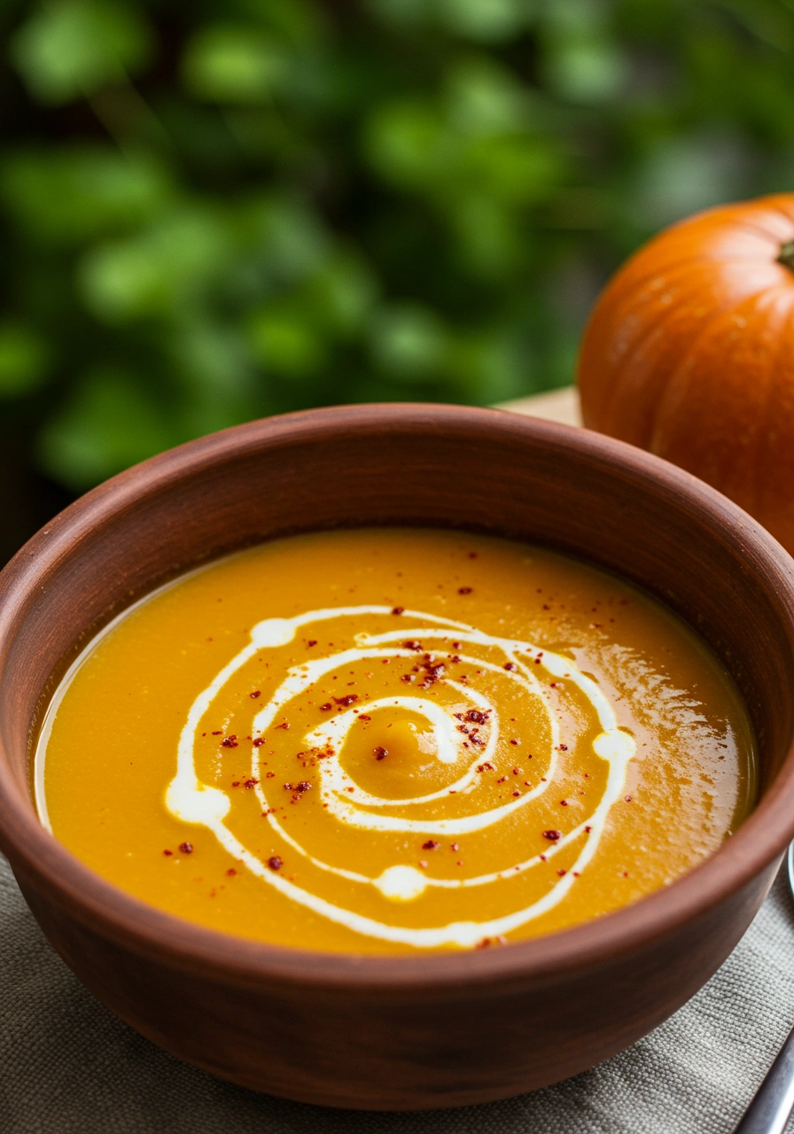 Creamy Pumpkin Soup - tertiary view
